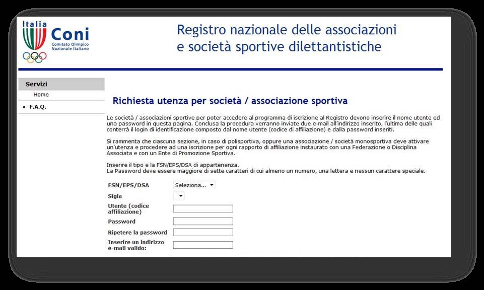 pag. 17 Registrare l utenza (segue Premere il pulsante procedi dopo avere scelto tra le due opzioni per il trattamento dei dati personali.