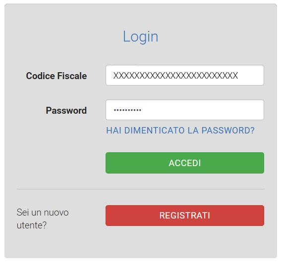 Ultimata la procedura di registrazione, verrà inviata all indirizzo di posta elettronica indicato una email