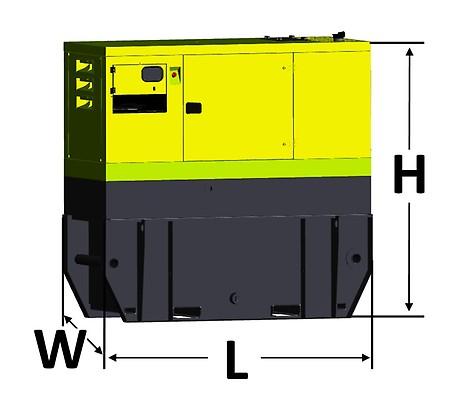 MCP ACP Kit prese di servizio SKB Kit prese di servizio B - disponibile per modelli: ACP MCP Protezione differenziale e magnetotermica sulle singole prese 3P+N+T 400V 63A n 1 3P+N+T CEE 400V 32A n 1