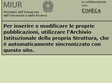 In pratica Prima dell adozione di IRIS La sezione «pubblicazioni»