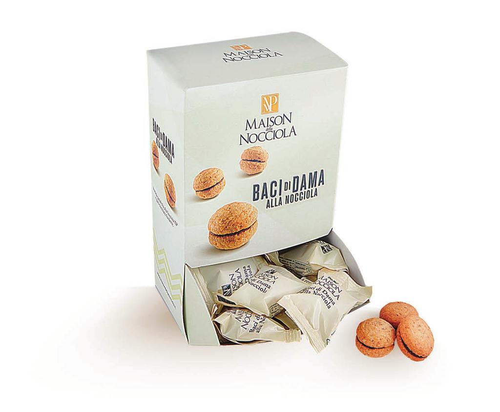 I P R O D O T T I D A F O R N O ESPOSITORE BACI DI DAMA ALLA NOCCIOLA BACI