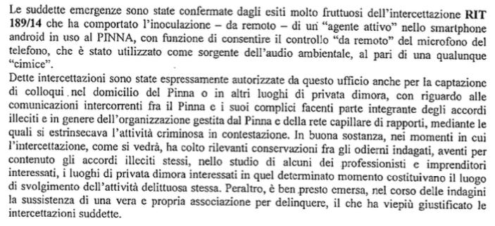 Esempi concreti: Ordinanza 4 aprile 2016 al pari