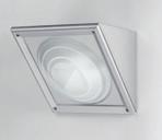 EMERGENCY 100% 20% TRIANGOLO DIAMOND PICCOLO POLICARBONATO SMALL TRIANGOLO DIAMOND IN POLYCARBONATE CODE LAMP W 4180 * 4183 * E 27 Dulux El G24d-1 L max 120mm 75 11 2x13 193 195 193 Diffusore