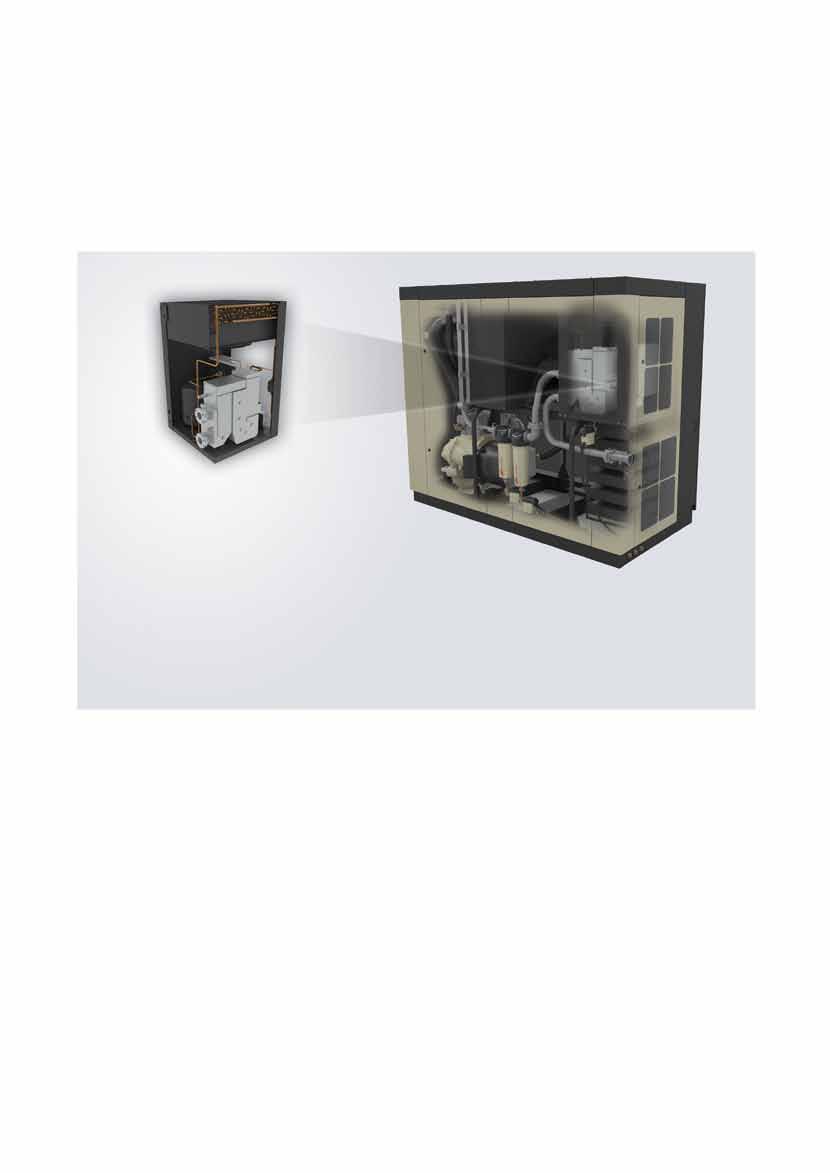 Compressori rotativi a vite, i primi della classe L'opzione TAS (Total Air System) garantisce aria pulita e secca in un
