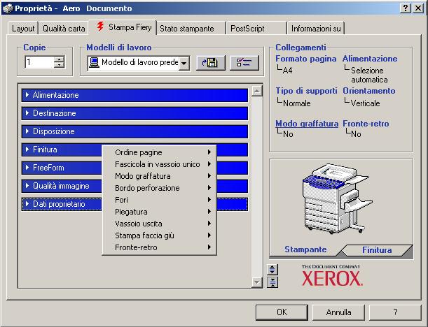 1-8 Stampa da computer Windows PER ACCEDERE ALLE OPZIONI SENZA APRIRE LE BARRE DELLE OPZIONI DI STAMPA 1.