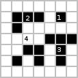 2 D. VALOTA Premessa: descrizione di Game of Life. Figura 1. Una configurazione di un automa cellulare 7 7. Fonte: pagina Wikipedia del Game of Life.