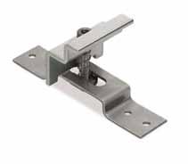 Misure morsetto centrale: cod misure 117563-10 30-35 mm 117566-10 35-40 mm 117569-10 40-45 mm 117572-10 45-50 mm Misure morsetto laterale: cod misure 117573-10 30 mm 117574-10