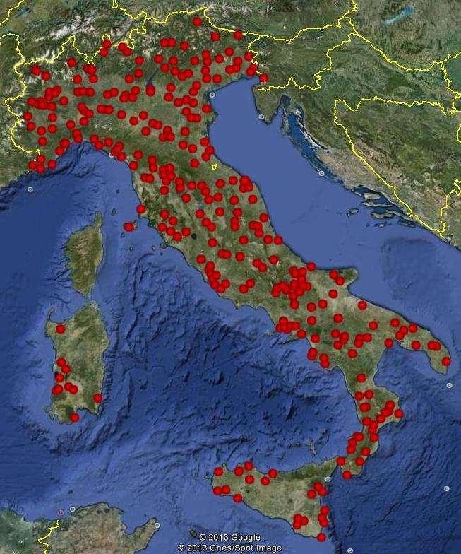 Nazionale: CRAAPI, IZSVe, Università di Bologna, SIN