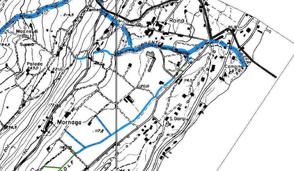 6 La zona non ricade nelle aree vincolate Pai (Piano stralcio per l assetto idrogeologico del bacino del Fiume Po, redatto dall Autorità di Bacino del Fiume Po ai sensi della legge 18 maggio 1989 n