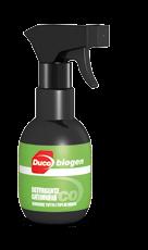 Resa: 5-7 m 2 /L Formati: 4-13 litri biogen Detergente antimuffa Spray specifico per la detersione di
