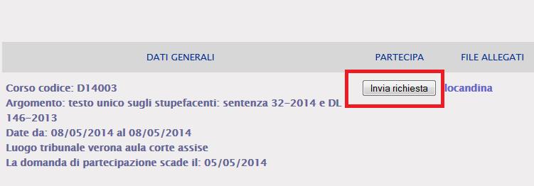 I magistrati ordinari ed onorari non residenti né in servizio a Padova, che intendano avvalersi della prenotazione del biglietto ferroviario a carico della Scuola, hanno l onere di: - iscriversi al