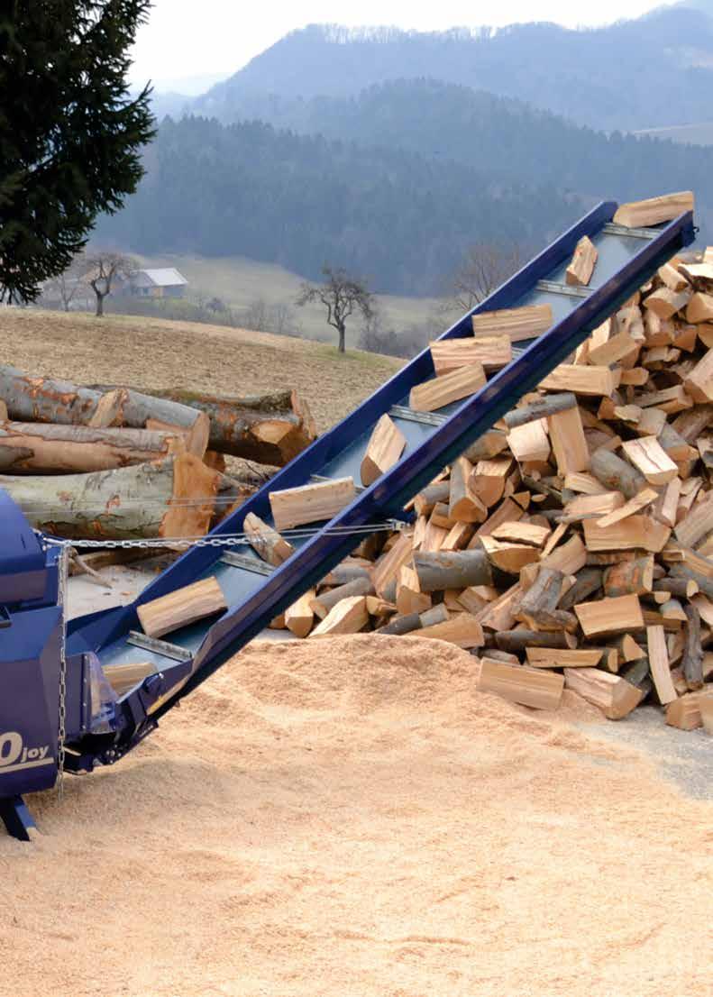 Le tagliaspaccalegna Tajfun, conosciuti sul mercato con il marchio RCA, sono uno strumento indispensabile per la lavorazione del legname in tronchetti di legna da ardere.