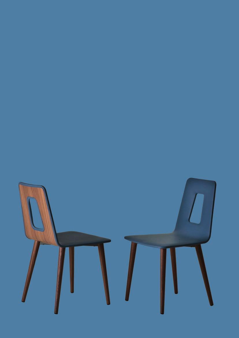 Lucille designer Roberto Lazzeroni Lucille si dimostra una sedia pressoché unica.