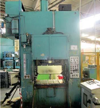 1300x630 mm Pressa meccanica Mechanical press Colombo Guglielmo 130 Ton Colombo Guglielmo 130 Ton Dim.