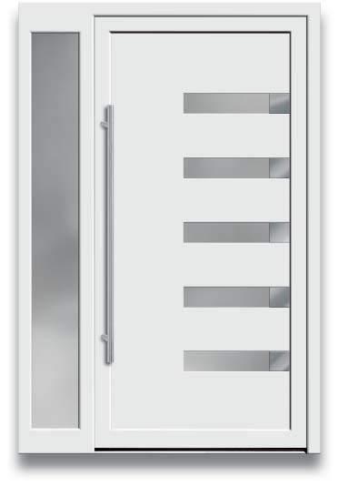 ornamentale Satinato bianco maniglione: 2609-13 acciaio inox