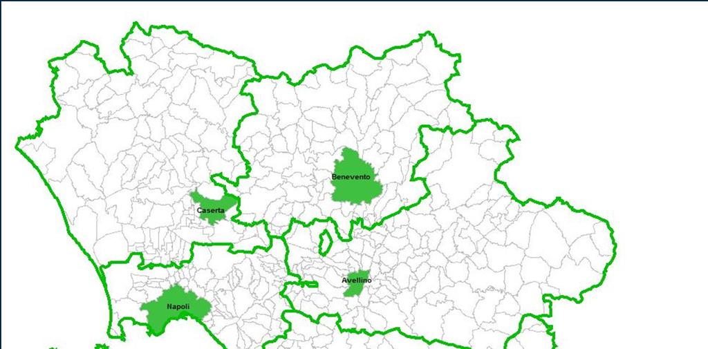 Inquadramento territoriale scala ampia Roma Foggia