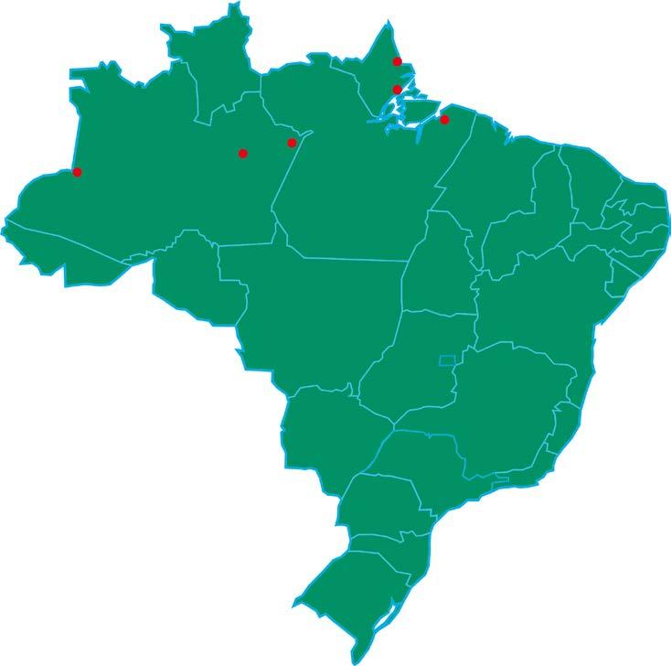 Manaus Tabatinga Parintins In Brasile da 70 anni Amapà Macapà Belém Brasile Siamo arrivati nel gigante del Sudamerica nel 1946.