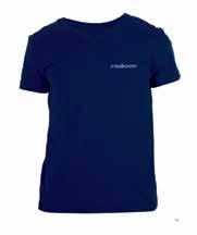 75848 T-SHIRT SCOLLO A V T-shirt blu a
