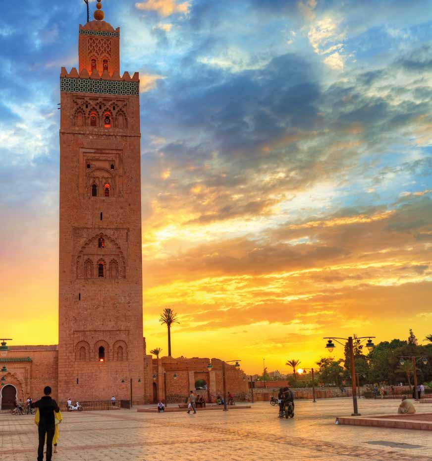 8 GIORNI A PARTIRE DA 940 EURO LE CITTÀ IMPERIALI CASABLANCA - RABAT - MEKNES - FES - CASABLANCA FES RABAT MEKNES BENI MELLAL 23 Un viaggio in Marocco unico e spettacolare, che vi porterà nelle