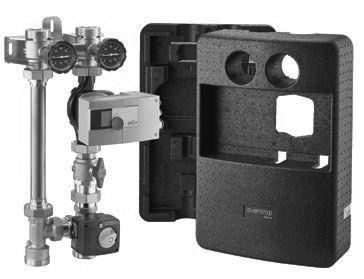 sfera prima del circolatore ad alta efficienza Distanziale ("Regumat S-180") Espandibile mediante centralina Gruppo di rilancio "Regumat S-180 plus" DN 32 con valvola a sfera - circuito non miscelato