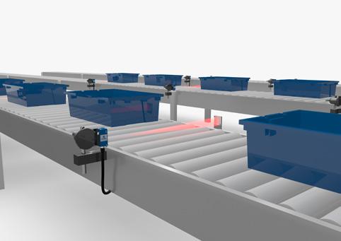 Attraverso l ottica monolente senza zona cieca, le barriere catarinfrangenti possono rilevare oggetti attraverso aperture strette come fori o fessure.