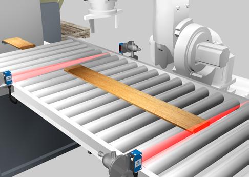 è possibile eseguire i controlli di presenza o impilamento o il rilevamento delle quantità.