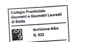 ULTERIORI INFORMAZIONI Libero professionista dal 2001,