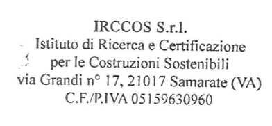 9 Quadro sinottico delle classi attribuite sulla base dei risultati di prova del campione di una portafinestra a due ante di cui una a ribalta, appartenente alla serie commercialmente denominata dal