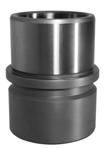 Boccola con collare in acciaio Guide bushing Cod. CF 44 CF 45 CF 451 Materiale 1.7131 Trattamento cmt - tmp HRC 61-63 Cod. CF 43 CF 439 D A B C Cod.