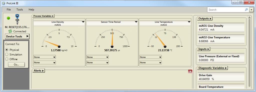 Maggio 2017 Software ProLink III: uno strumento di configurazione e manutenzione Il software ProLink III è uno strumento dotato di un interfaccia facile da usare che consente di visualizzare le