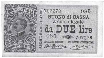 Dell Ara/Righetti Leggere macchie e pieghe qfds 120 1308 CONSORZIALI - Biglietti Consorziali 10 Lire e 5 Lire 30/ 04/1874 - Gav.