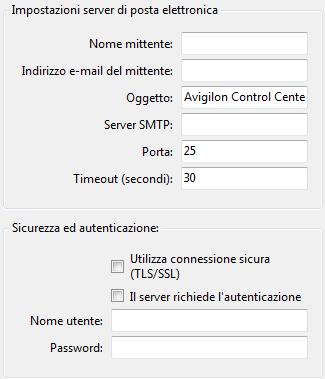 Gestine di un sit Ntifiche e-mail Utilizzare la finestra di dialg Ntifiche e-mail per impstare il sit per l'invi dei messaggi di psta elettrnica in rispsta a eventi specifici.