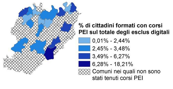 Alfabetizzazione e facilitazione digitale SMART CITIZEN E VISION STRATEGICA Comune di Piacenza Facilitazione Provincia di Piacenza (numero di Comuni) 3 Regione Emilia Romagna (numero di Comuni)