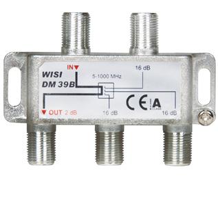 5 db DM08 966 829 342 Ripartitore, 5 1000 MHz, 8 vie, 11 db Deviatori 1 GHz DM20A 966 801 642 Deviatore, 5 1000 MHz, 1 via, 6.