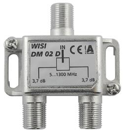 5 1000 MHz, 3 vie, 16 db DM36B 966 804 152 Deviatore, 5 1000 MHz, 4 vie, 13 15.5 db DM37B 966 805 152 Deviatore, 5 1000 MHz, 6 vie, 13 17.