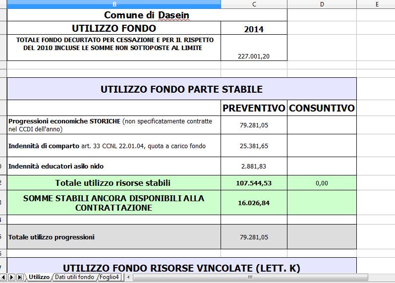 ciascun riferimento contrattuale.