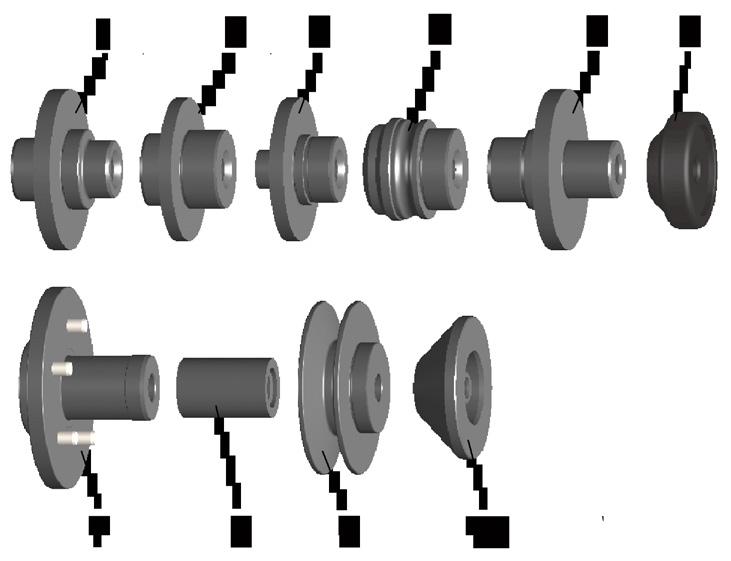 Accessori a RICHIESTA per Equilibratrici Proline 680 Proline 650 Proline 650M BIKE MONOLEVER