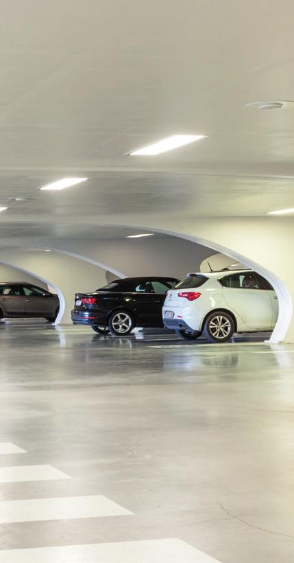 VENTILAZIONE DI PARCHEGGI Negli edifici moderni i parcheggi sono diventati un ulteriore elemento di architettura.