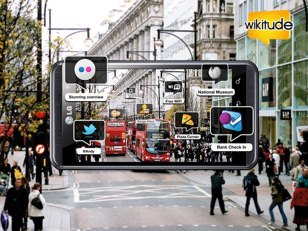 AR: breve storia 2008 Wikitude AR Travel Guide 1 a applicazione AR per smartphone Android