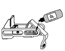 bloccaggio; è particolarmente importante oliare tutte le parti metalliche che sfregano l una contro l altra.