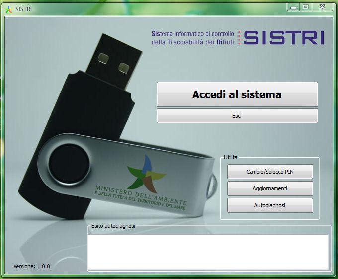 Accesso al sito Al momento del rilascio dei dispositivi per l accesso al SISTRI, sono state rilasciate in busta chiusa le credenziali per l accesso (Figura 13).