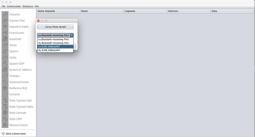 cliccare sul file GOLDSoft.jar ; inserire la password di default lince che è possibile cambiare in seguito (fig. 3).