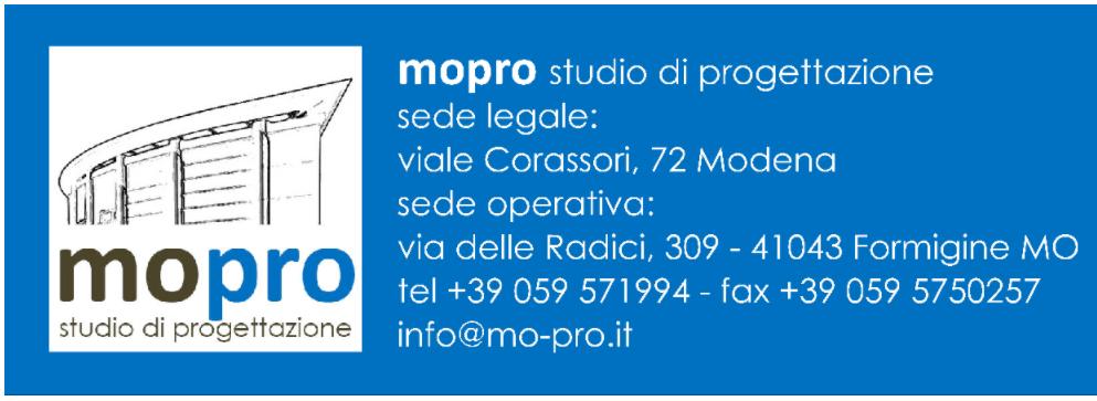 VARIANTE TIPOLOGICA SUB AMBITO OVEST Piano Particolareggiato di Iniziativa Pubblica e relativo Piano Attuativo Comparto "Madonna di Sotto" Provincia di Modena