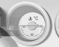 88 Strumenti e comandi Indicatore della temperatura del liquido di raffreddamento del motore Indica la temperatura del liquido di raffreddamento.