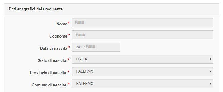 precedente); Nella schermata successiva è necessario inserire