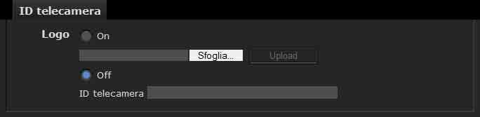 Il formato di visualizzazione, compreso il colore, può essere impostato singolarmente per ciascuna voce. Colore: Selezionare il colore del font per il testo in sovraimpressione.