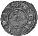 SIMBOLO: CRESCENTE 20 Ultimo decennio del XIII secolo D/ (croce potenziata) ENRICIIS R/ (croce potenziata) (crescente) BO