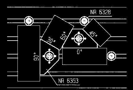 75358 10-24 60 40 30 125 M10x10-M20x24 3,2 75366 12-36 80 55 60 160 M12x12-M24x36 11,4 75374 12-36 100 75 100 160 M12x12-M24x36 24,2 Questi blocchi paralleli sono ideali per l allineamento su medie e