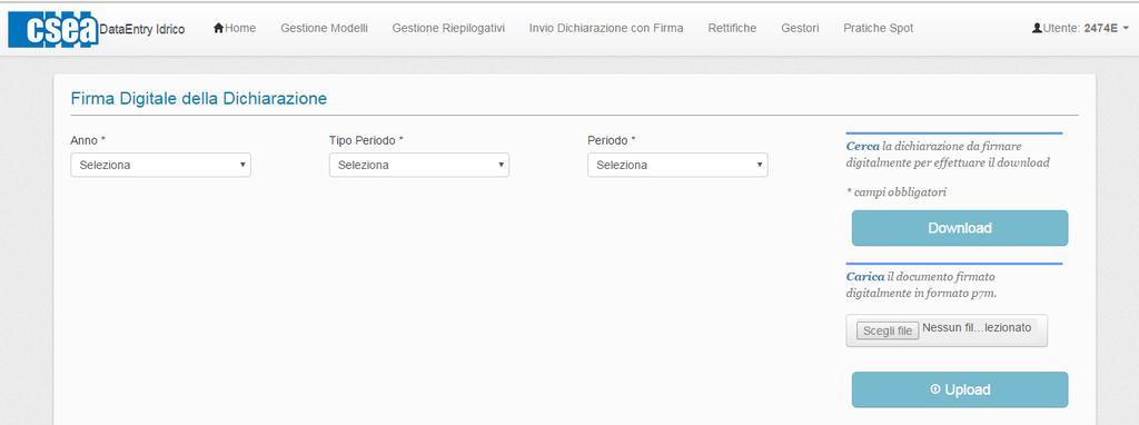 5. Invio Dichiarazione con Firma A seguito dell inserimento dei modelli e della creazione del relativo riepilogativo, l utente, selezionando il