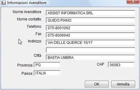 Configurazione Parts Manager Pro Indirizzo IP : indirizzo IP del server dove è stato installato JDConnector Timeout (ms) : tempo massimo di attesa risposta da JDConnector (1000 = 1 sec.